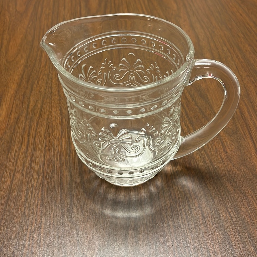 The Pioneer Woman glass pitcher